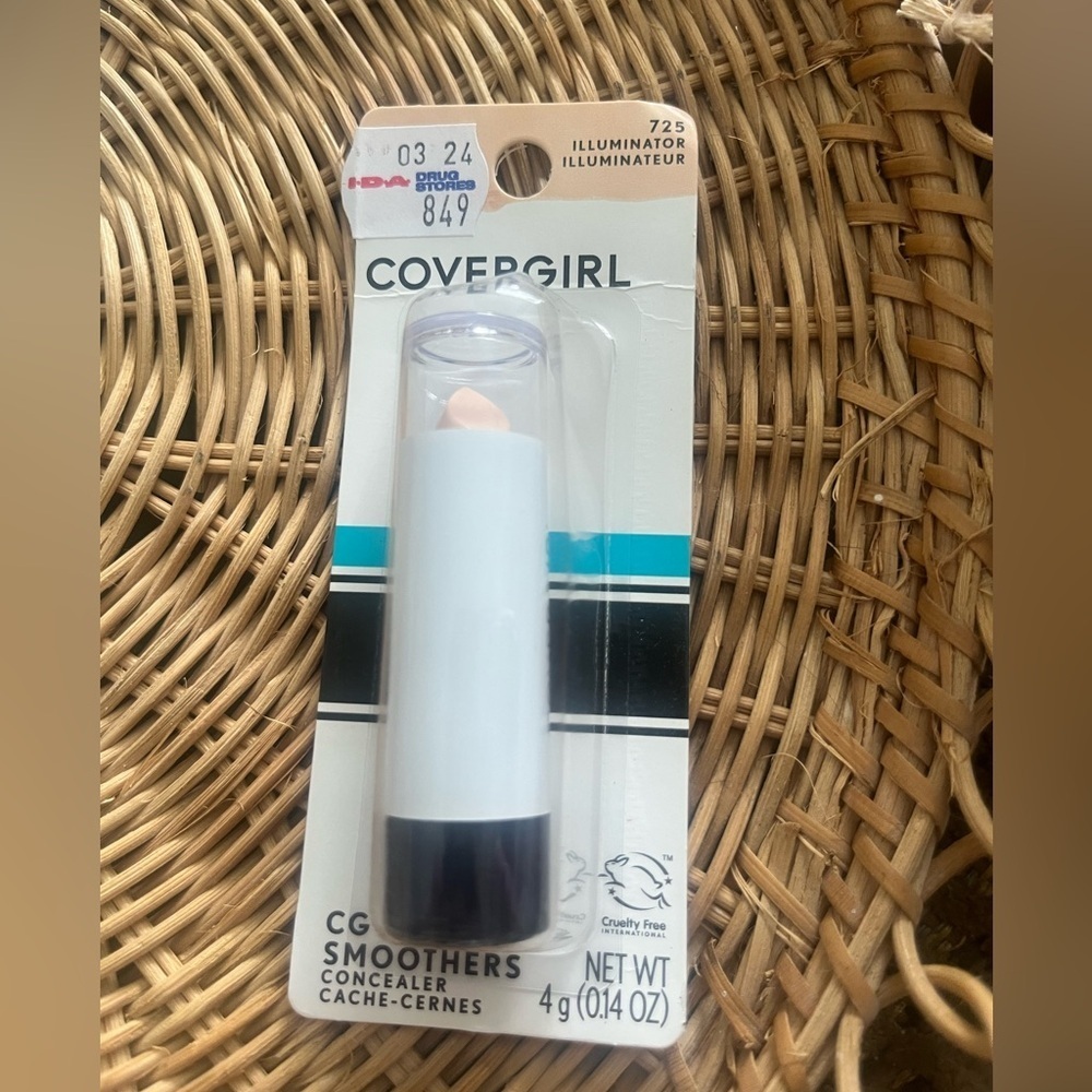 CoverGirl CG Smoothers Concealer, illuminator 725 0.14 oz discontinued make up
